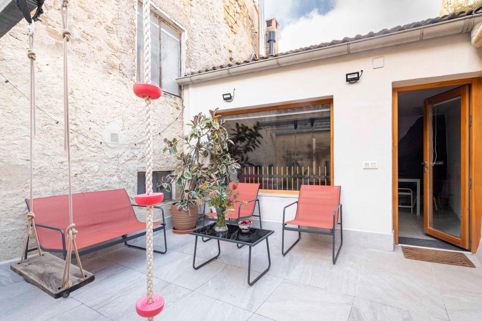 Casa Acollidora I Familiar Amb Jardi I Barbacoa Villa Ager Buitenkant foto